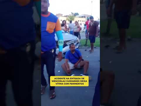 ACIDENTE NA ENTRADA DE WENCESLAU GUIMARÃES
