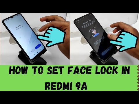 How to Set Face Lock in Redmi 9A in | Xiaomi Redmi 9A: How to Setup Face Unlock