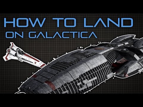 How to Land on the Battlestar Galactica