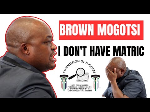Brown Mogotsi GRILLED at the Madlanga Commission: Professional Liar?