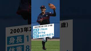 【ドラフト2024】注目選手紹介『飯山志夢』#野球 #プロ野球 #ドラフト #立正大学
