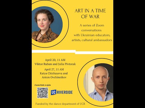 Art in a Time of War   series of conversations with Ukrainian artists and educators  # 1  — зроблено