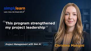 Simplilearn Reviews | How Certification Strengthened Christina’s PM Approach #GetCertifiedGetAhead