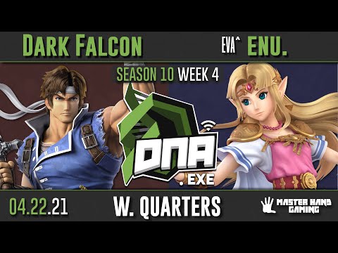 DNA.EXE S10:W4 - Dark Falcon (Richter) Vs. EVA^ | enu. (Zelda) - W Quarterfinals