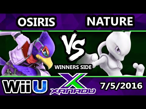 S@X 157 - Nature (Mewtwo) Vs. Osiris (Falco) SSB4 Tournament - Smash Wii U - Smash 4