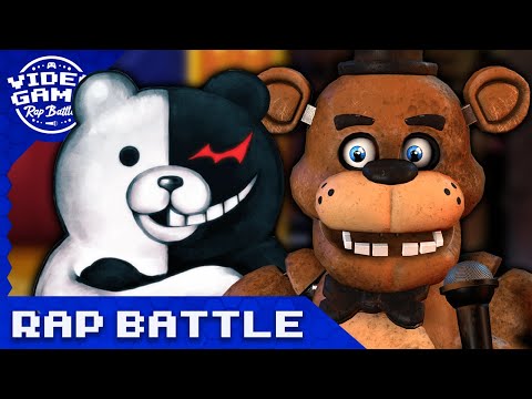 Monokuma vs Freddy Fazbear - Video Game Rap Battle [Danganronpa vs FNaF]