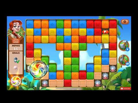 Lost Island Blast Adventure Level 1529 NO BOOSTERS - A S GAMING ✔