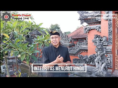 Integritas Menurut Hindu - Dewa Putu Darma
