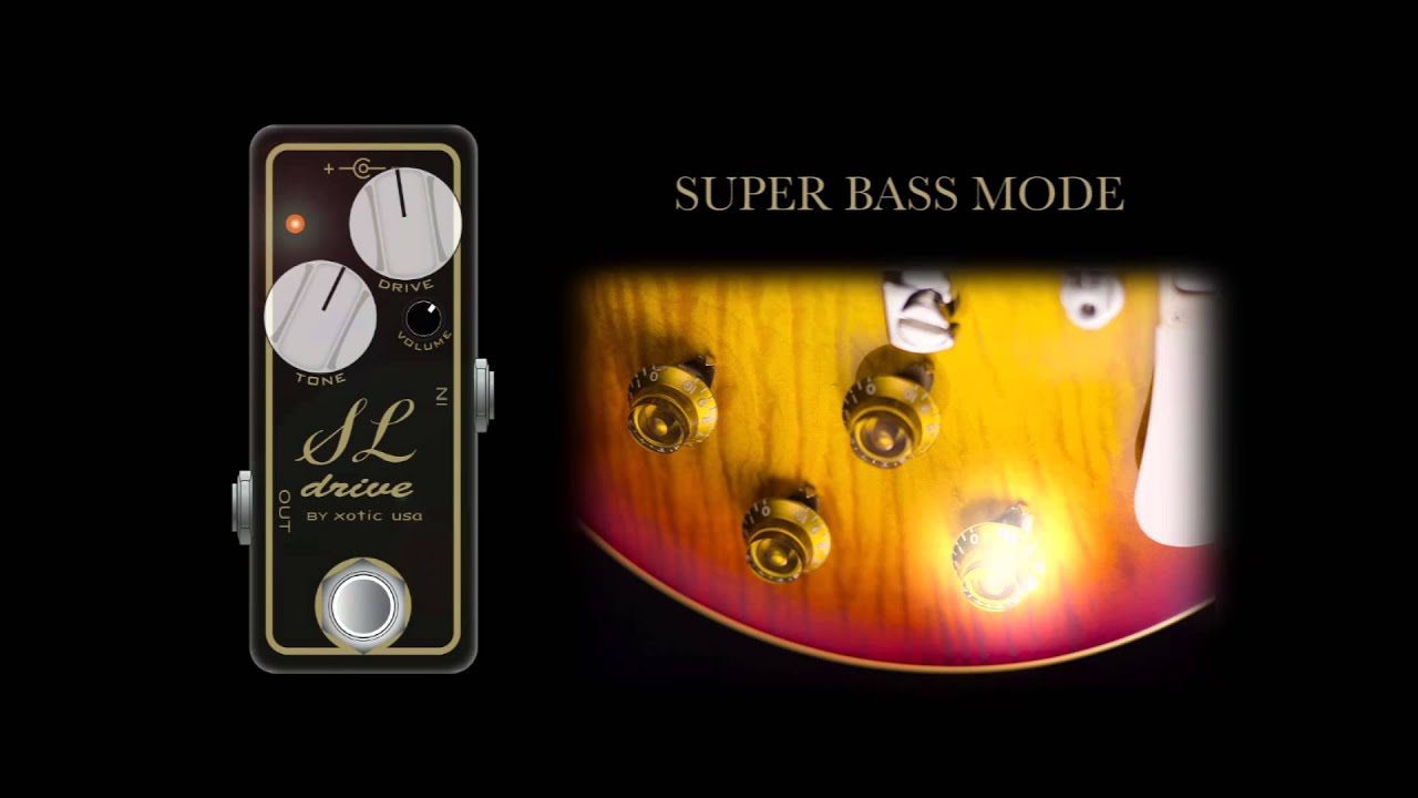 Xotic SL Drive Overdrive Pedal | Long & McQuade