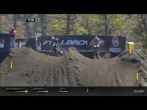 Darian Sanayei pass in MXGP