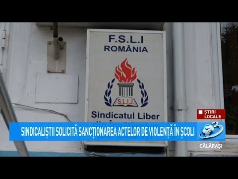 Știri Locale - Sindicaliștii solicită sancționarea actelor de violență în școli