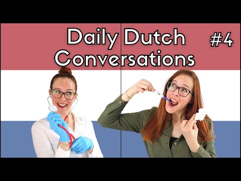 Naar de dokter - Daily Dutch conversations #4 (NT2 - A1/A2)