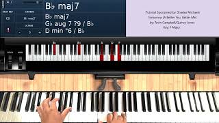 Tomorrow (A Better You, Better Me) - (by Tevin Campbell) - Piano Tutorial