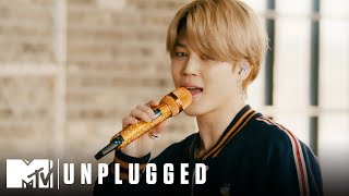 BTS Performs “Telepathy”  MTV Unplugged Presen