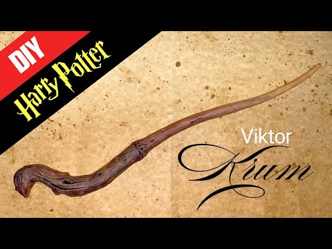 ⚡️Harry Potter DIY: Viktor Krum's Wand