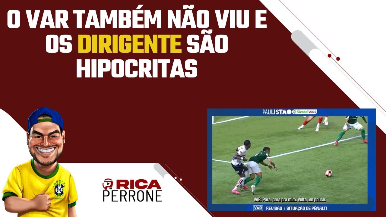 VAR, hipocrisia e falta de atitude