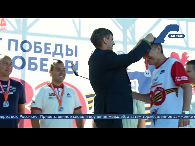 От стен Кремля до берегов Сахалина — через Ангарск проходит уникальная эстафета "От Победы к Победе"