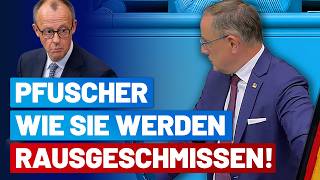 Tino Chrupalla rechnet mit Kanzler Merz ab! - AfD-Fraktion im Bundestag