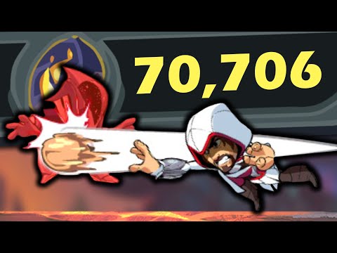 I played Ezio and got 70,706 glory in Brawlhalla Ranked