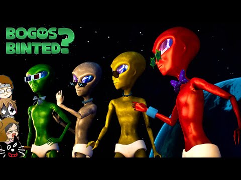 【4人実況】人気急上昇中の「真剣勝負を一切しない」騙されまくるゲーム『 Bogos Binted? 』