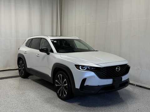2024 Mazda CX-50 GT AWD in White for sale at Park Mazda in Sherwood Park, AB