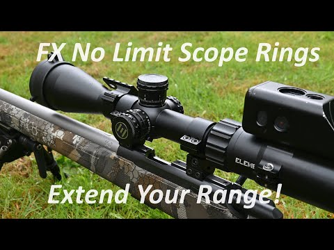 Adding FX No Limit Adjustable Scope rings to CZ 457 Stainless Synthetic for long Range Use