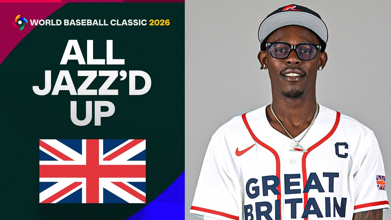 Great Britain CO-CAPTAIN Jazz Chisholm Jr. goes yard in World Baseball Classic exhibition game!