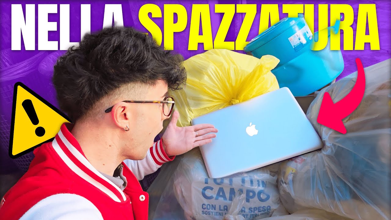 HO TROVATO UN MACBOOK PRO NELLA SPAZZATURA! 😨 Proviamo a RESUSCITARLO! 🤯