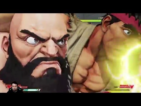 Street Fighter V Phase 3 Beta Online Matches - Scrub Destroyer!