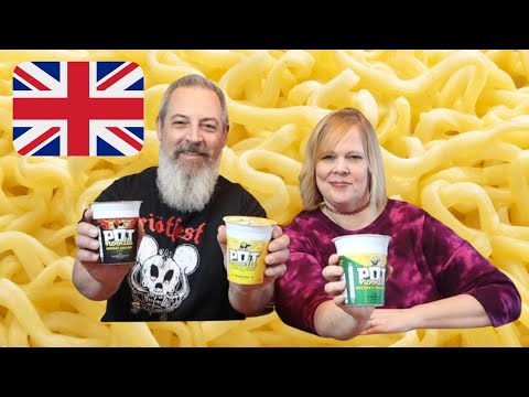 AMERICANS TRY POT NOODLES FOR THE FIRST TIME