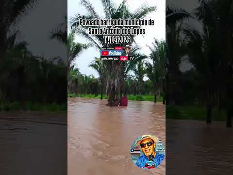 muitas chuvas em Santo Antônio dos Lopes Maranhão