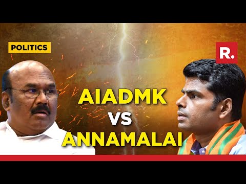 Annamalai’s actions appear like he doesn’t want our alliance with BJP: AIADMK