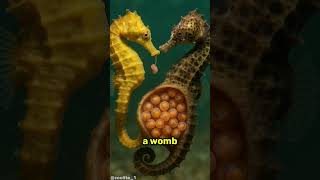 How Do Male Seahorses Give Birth? #animals #seahorse #birth #zoo