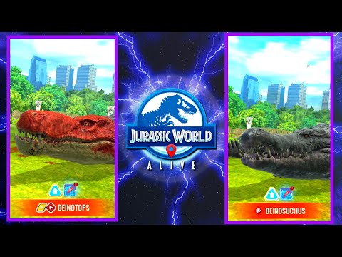 Can you BEAT the Double DEINO BOSS? (Jurassic World Alive Spotlight)