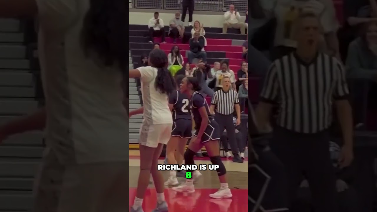 Lauryn Williams said, "Gimme that!", snatched the ball, then got the bucket