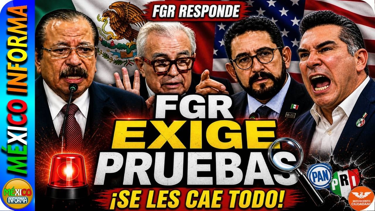 PASÓ AHORITA: FGR DA CONFERENCIA DE PRENSA: "NO HAY PRUEBAS SUFICIENTES" POR CASO R0CHA M0Y4.
