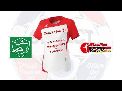 Fortissimo - Maedilon/VZV, 17 jan 2016, 1e Divisie