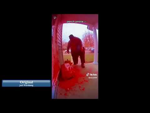 Exact Revenge on Porch Pirate Package Thieves With Powder Bomb...