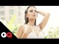 Evelyn Sharma Goes Poolside Photoshoot Behind The Scenes GQ India