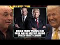 Donald Trump Praises Elon Musk And His History Making Spacex Rocket Landing Joe Rogan