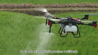 XAG P100 Pro spraying drone set with 2 aggregators, 4 batteries for continuous work