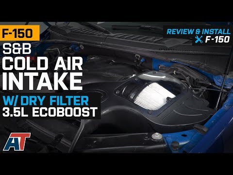2015-2018 F150 S&B Cold Air Intake w/ Dry Extendable Filter 3.5L EcoBoost Review & Install