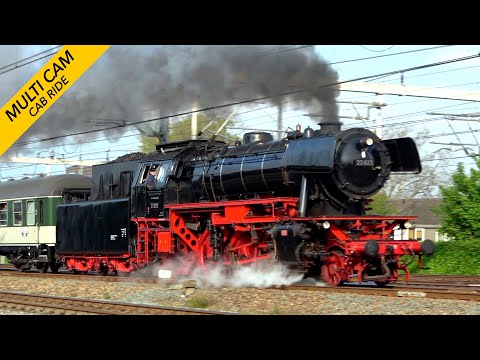 Spectacular Cab Ride: German BR 23 main line: Rotterdam - Utrecht: NOSTALGIE EXPRESS SSN 7/5/2022