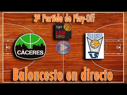 3º Partido PlayOff: Cáceres Patrimonio de la Humanidad - Club Melilla Baloncesto [LEB Oro 15/16]