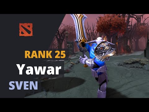 Yawar (Rank 25) plays Sven Dota 2 Full Game