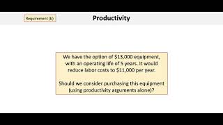 Operations & Supply Chain Management; Productivity