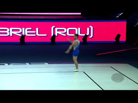BOCSER Gabriel (ROU) - 2021 Aerobic Worlds, Baku (AZE) Qualifications Individual Men