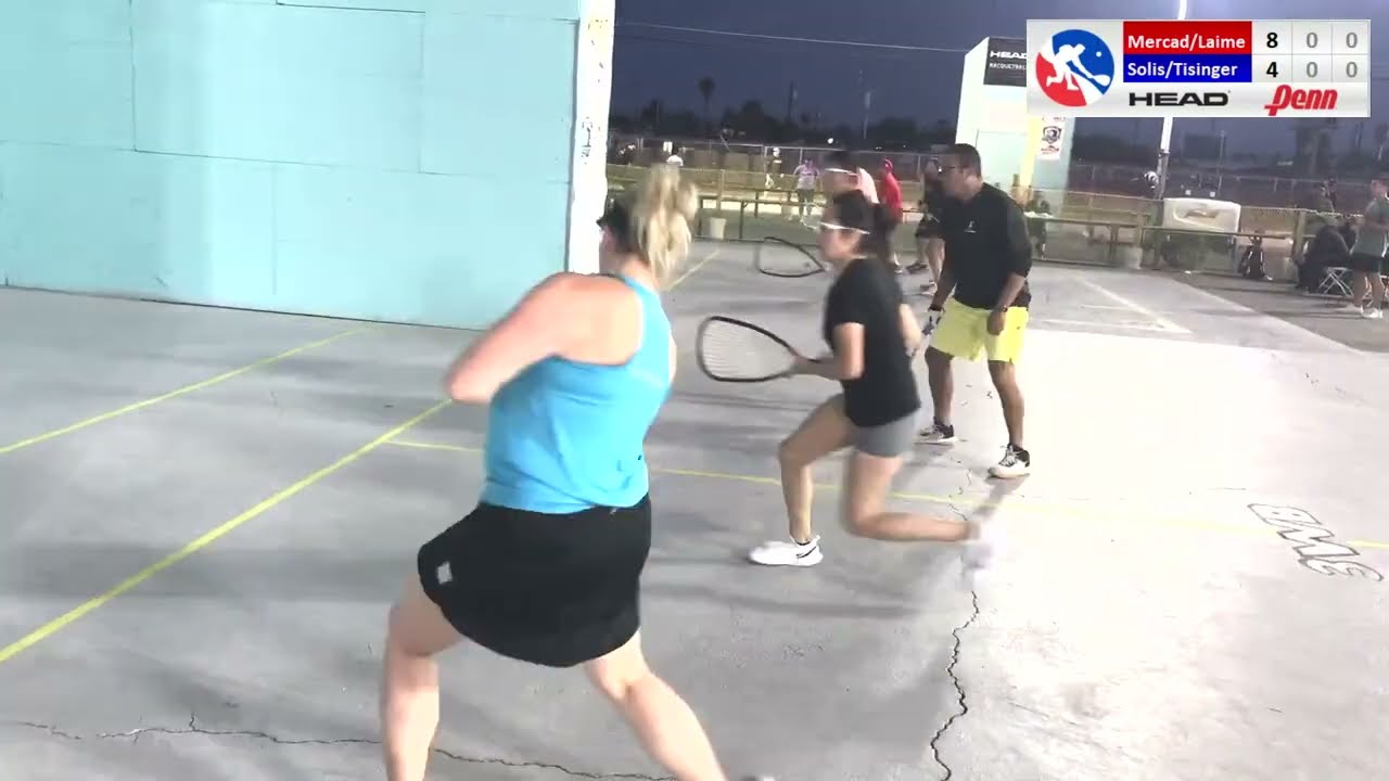 LAIME/MERCADO VS. SOLIS/TISINGER | QUARTERFINALS | 2022 3WALLBALL WORLD CHAMPIONSHIPS