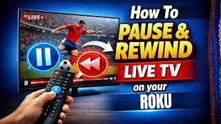 How To Pause and Rewind Live TV on your Roku TV