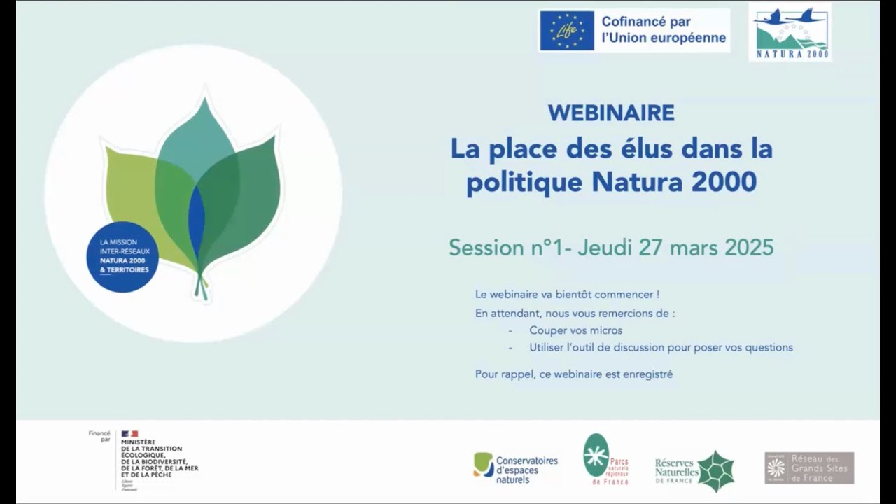 Agriculture & Natura 2000 : des solutions gagnant-gagnant pour nos territoires (replay webinaire)